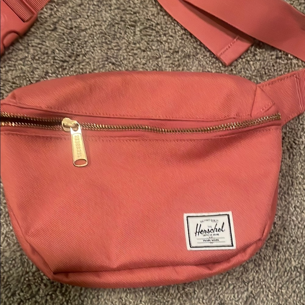 Herschel Supply Company Pink Crossbody Bag with Durable Fabric